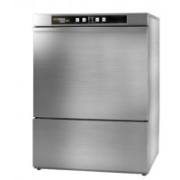 Hobart Ecomax G504B-S Glazenwasmachine met zeep-, naglans-, afvoerpomp en ingebouwde waterontharder