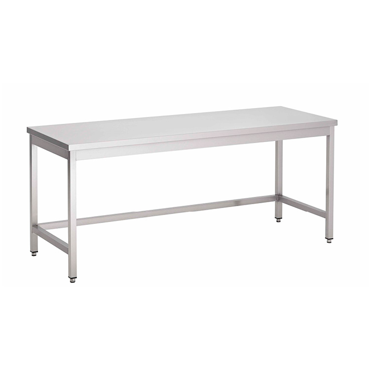 Gastro Inox Werktafel 170(l) cm zonder onderblad