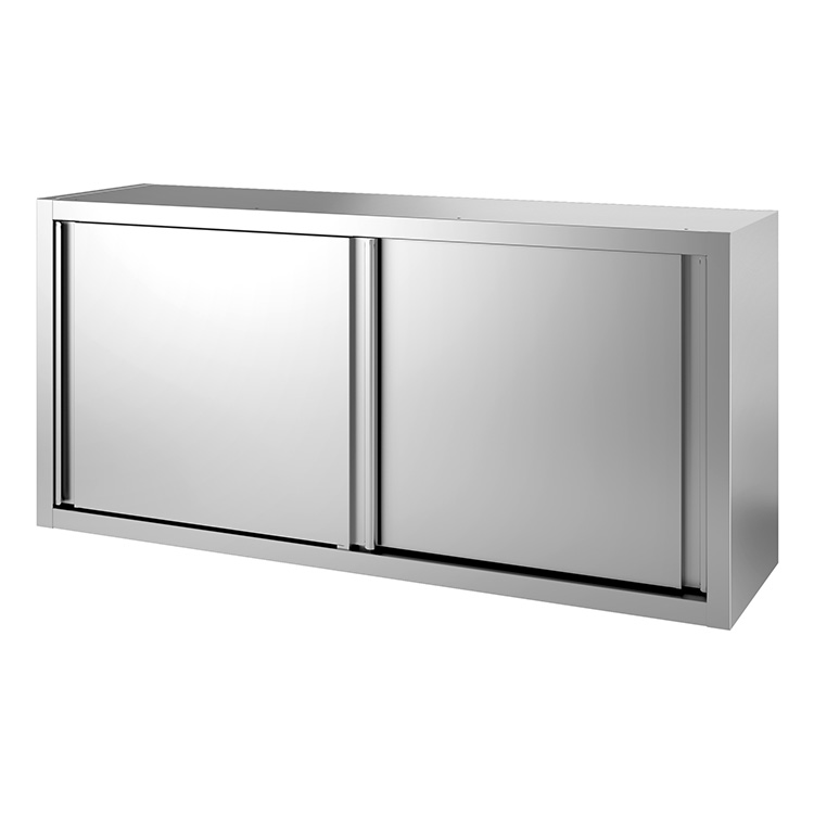 Gastro Inox Wandkast 100(l) cm met schuifdeuren