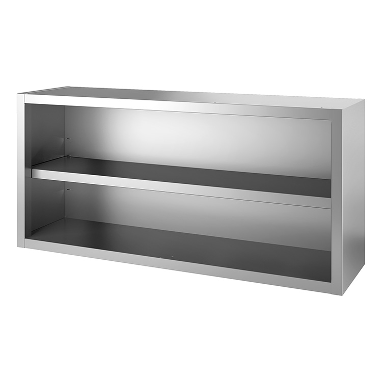 Gastro Inox Wandkast 100(l) cm zonder schuifdeuren