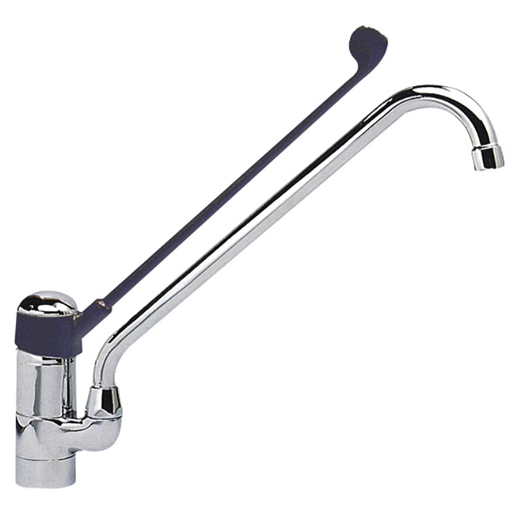 Gastro Inox monobloc Mengkraan 300 mm met kunststof elleboog bediening easy swing