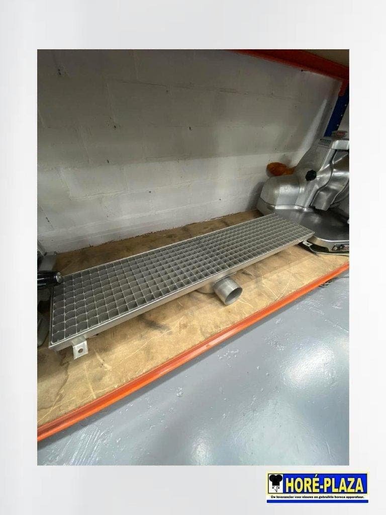 RVS Afvoerrooster 89,5x20x14 cm | Professioneel Horeca