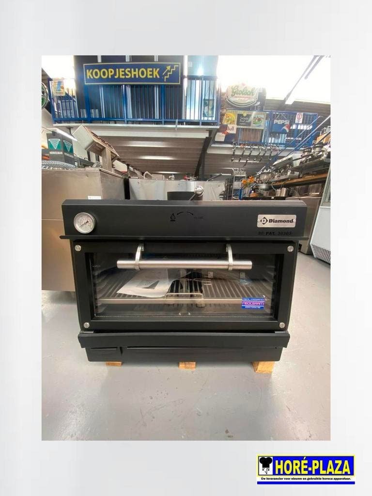 HOUTSKOOLOVEN DIAMOND CBQ-075/13K | NIEUW | 75 KG/UUR