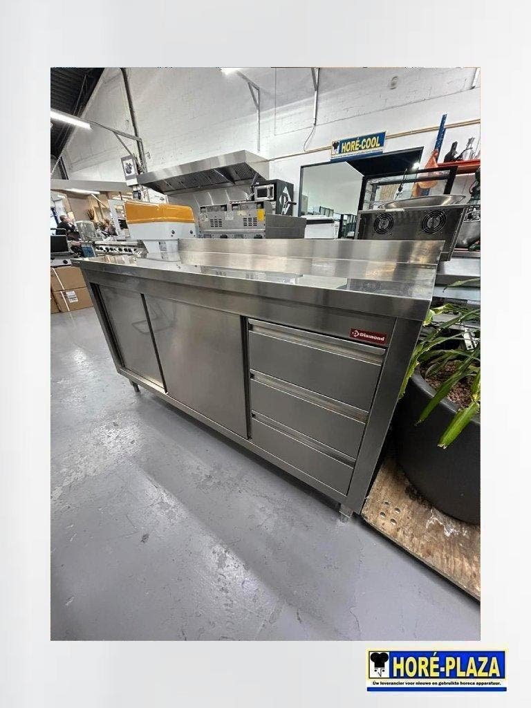 Diamond RVS Werkbank 160 cm