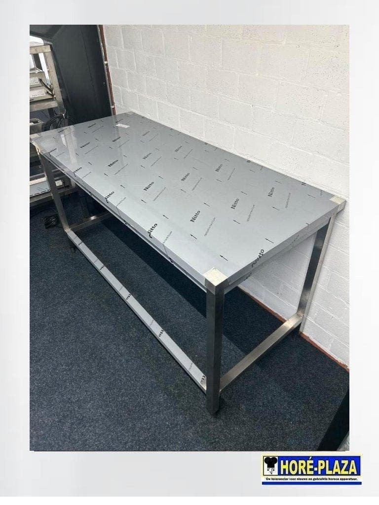 RVS Werktafel 160 cm Horeca