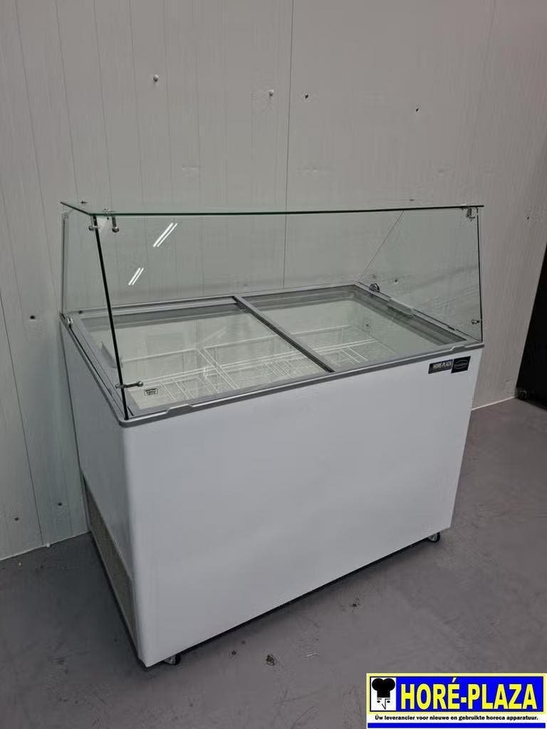 IJsvitrine Combisteel | 335L | Professionele Schepijsvitrine