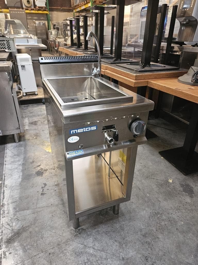 Metos Bain Marie Gas | RVS Staand Model (licht gebruikt)