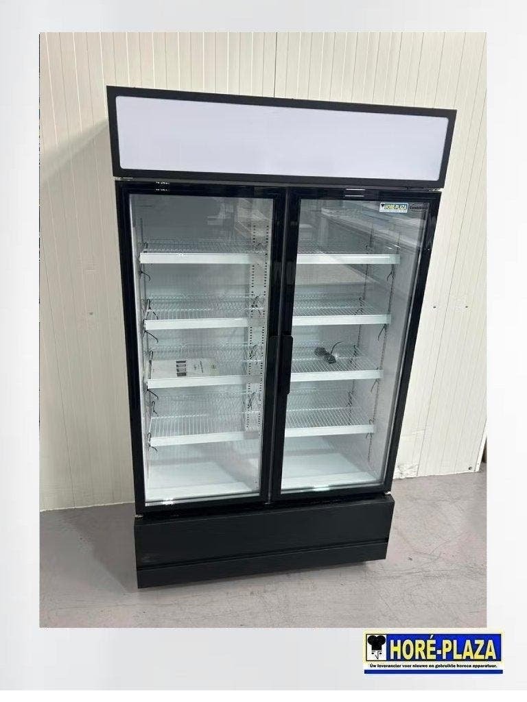 Glasdeur Koelkast Horeca | Dubbeldeurs | LED Display
