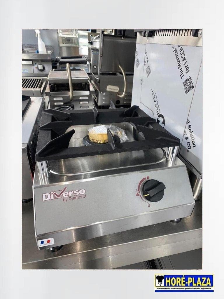 Horeca gaspit Diamond WR-RTS/1G | RVS tafelmodel